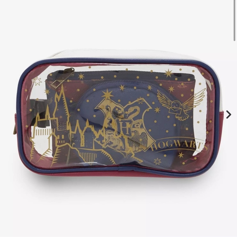 Harry Potter Hogwarts Icons Cosmetic Bag Set